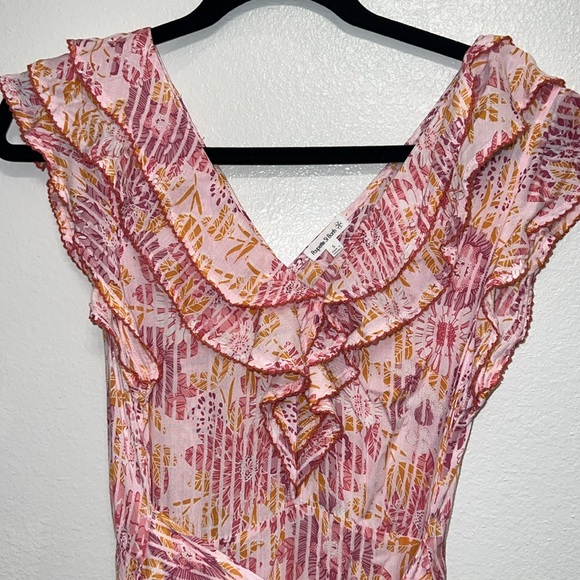 Poupette St. Barth Della Ruffle Maxi Dress - Picture 5 of 8